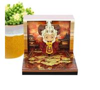 Sheep Shape Paper Carving Art Calendar 3D Memo Pad 2027
