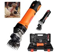 Sheep Shearer Electric Shearer Shearer 750W 2400RPM Electric Shearer para mascotas y ganado - 6 Speed Control Hair Clipper Trimmer para ovejas, cabras, ganado y lana