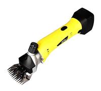 Sheep Shears Tijeras de lana eléctricas inalámbricas de 500 W, máquina de corte, batería de litio recargable incorporada de 4400 mAh, productos de belleza para ganado de granja, 13 c