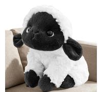 Sheep Toys - Cute Soft White and Black Doll | Black Face Sheep Stuffed Animal - for Boys Kids Apartment Living Room Dorm Nursery Bedroom Collection Birthday Playroom