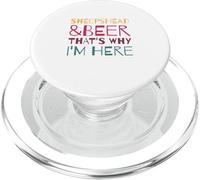 Sheepshed & Beer That's Why I'm Here - Juego de Cartas Divertido PopSockets PopGrip para MagSafe