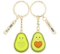 Sheepworld Llavero unisex Sheepworld con diseño de "Zocken", colgante con llavero, longitud 7,4 cm, llavero 74854 (1 unidad), multicolor, Länge 8,5 cm, Diseño de aguacate