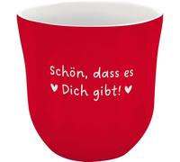 Sheepworld Taza con Garvur Schön | Taza de café, altura 9,8 cm, diámetro 9,3 cm, volumen 40 res | banderola de regalo, cumpleaños, Pascua, Navidad | 74828