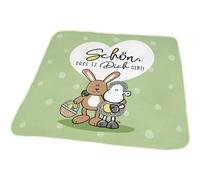 Sheepworld Toalla mágica con diseño Bonito | Toalla de Invitados, 30 cm x 30 cm, algodón, Cuadrado prensado | Regalo de Pascua, Nido de Pascua, decoración de Pascua | 73806