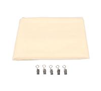 Sheer Arch Draping Fabric 5x7ft | Wedding/Party Backdrop (Beige)