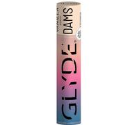 Glyde Paños protectores de látex Dams Vanilla - aroma a vainilla, amarillo, 4 unidades
