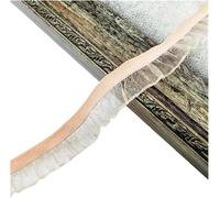 Sheer Lace Trim with Scalloped Edges, Suitable For DIY Sewing On Ballet Tutus, Costume Accessories.(1 UK)