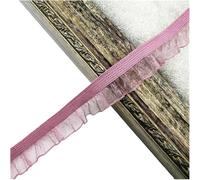Sheer Lace Trim with Scalloped Edges, Suitable For DIY Sewing On Ballet Tutus, Costume Accessories.(11)
