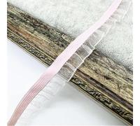 Sheer Lace Trim with Scalloped Edges, Suitable For DIY Sewing On Ballet Tutus, Costume Accessories.(4)