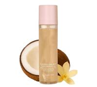 Sheer Setting Mist Protección solar SPF 50 - Spray de fijación de maquillaje hidratante, spray de brillo amigable con el maquillaje, spray de aceite corporal brillante, no graso y de absorción rápida