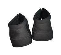 SheerFaring 1 Par Botas Campana para Caballo Prevención de Esguinces Ajuste Fácil Absorción de Golpes Protección Robusta Adecuadas para Entrenamiento Salto y, Grande