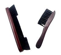 SheerFaring 2 Piezas Cepillo Billar Barra Cepillo Suministros Limpieza Herramientas Mesa Pool PVC Madera Cómodo Ligero Adecuado Pub Hogar, Vino Tinto