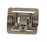 SheerFaring 2 Piezas Hebilla de Liberación Rápida Fijación para Chaleco Correa de 38cm de Acople Desmontable Inserto Corredizo Pom Resistente Adecuado Par, 3 Piezas