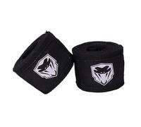 SheerFaring 2 Vendas de Boxeo para Manos, Transpirables, para Hombres Y Mujeres. Protección para Las Muñecas Durante El Entrenamiento, Kickboxing Y Muay Thai, Negro