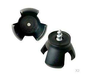 SheerFaring 2X 2 Piezas Recolector de Pelotas de Golf Accesorio de Succionador para Mango de Putter Dispositivo Ergonómico en Adecuado para