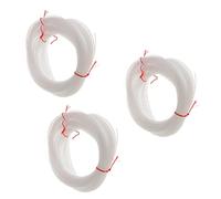 SheerFaring 3 Piezas de Hilo de Nailon Transparente de 100 M Y 1 Mm de Diámetro para Barcos/embarcaciones.