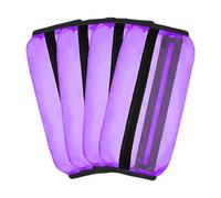 SheerFaring 4 Piezas de para Caballos, Polainas para Caballos, Evita Que La Envoltura Se Suelte de Protectora, Vendas de, Violeta