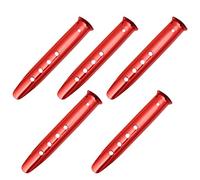 SheerFaring 5 Estacas para Tiendas de Campaña, Clavos para El Suelo, para Camping, Mochileros Y Toldos Al Aire Libre, Rojo 23cm