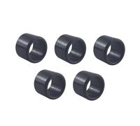 SheerFaring 5 Piezas Protector de Inserto de Soporte para Caña de Pescar Accesorio de Goma para Tubos Imperiales Compatible con Diferentes Soportes Adecuado para, Negro