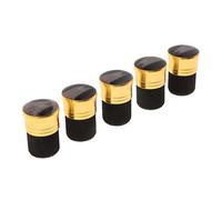 SheerFaring 5 Piezas Tapón Trasero para Caña de Pescar Cubierta Frontal Protector Final Kit de Reparación Construcción Material Aluminio Espuma Adecuado para, 21mm