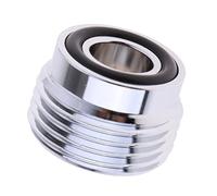SheerFaring Adaptador de Válvula de Tanque de Conexión para Válvula DIN con Accesorio Convertidor de Cilindro y Anillo O Ensamblado en Latón Adecuado para