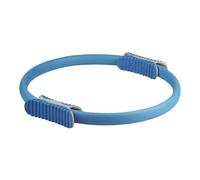 SheerFaring Anillo Pilates Círculo Aro Ergonómico con Espuma Protegida Ejercitador Piernas Muslos Resistente Dispositivo Sujeción Fitness Corporal Adecuado, Azul