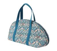 SheerFaring Bolsa para Almacenamiento de Hilo Estuche Ordenador de Bolsa Portátil con Cierre Adecuado para Labores de Costura Proyectos Tejidos, Azul