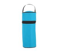 SheerFaring Bolsa para Botellas de Agua, Bolso de Mano para Botellas de Agua, Bolsa de Transporte con Cremallera, Bolsa Térmica para Botellas de Leche, Azul claro, tal como se describe