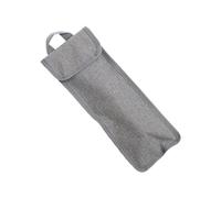 SheerFaring Bolsa para Estacas de Tienda de Campaña, Estuche para Estacas de Tienda de Campaña, Bolso de Mano Multifuncional Portátil para Senderismo, Tendederos, Gris 30cm
