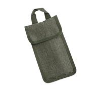 SheerFaring Bolsa para Estacas de Tienda de Campaña, Estuche para Estacas de Tienda de Campaña, Bolso de Mano Multifuncional Portátil para Senderismo, Tendederos, Verde 20cm