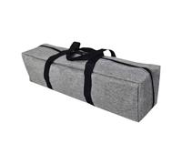 SheerFaring Bolsa para Mástil de Toldo, Bolsa de Almacenamiento para Camping Al Aire Libre, Deportes, con Asas, Resistente, con Cremallera, Bolsa de Lona para EST, 100x25x25cm