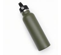 SheerFaring Botella Agua para Deportes Aislada Al Vacío, Botella Térmica con Tapón Asa, Termo Acero Inoxidable, para Senderismo, 1L