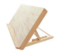 SheerFaring Caballete de Mesa para Dibujo Pintura Escritorio Ajustable Soporte Madera Plegable Adecuado para Principiantes Artistas Y Decoración de Oficina, 45cmx30cm