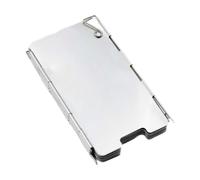SheerFaring Cortaviento para Estufa Portable de Camping Paneles Flexibles Rompevientos para Cocina a Gas Deflector Plegable Resistente de Aluminio Ligero
