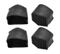 SheerFaring Cubiertas para Escaleras de Extensión 4 de Estera Pata de La Estera Ancho Cuadrado Cubierta Pies de Goma Goma para Equipo, 40cmx55cm