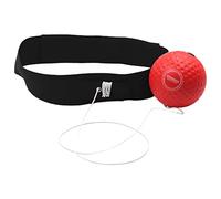 SheerFaring Diadema con Balón de Boxeo, Balón de Boxeo, Equipo de Boxeo para Mejorar La Coordinación, Balón de Boxeo con Cuerda para Ejercicios de Fitness, Bola Roja 30g