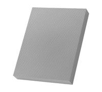 SheerFaring Ejercicio Pad Cojín Antideslizante Balance Entrenamiento Portable TPE Adecuado para Mujeres y Hombres en Pilates Gimnasio Hogar Viaje Ejercicio, Gris