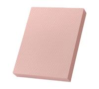 SheerFaring Ejercicio Pad Cojín Antideslizante Balance Entrenamiento Portable TPE Adecuado para Mujeres y Hombres en Pilates Gimnasio Hogar Viaje Ejercicio, Rosa