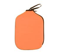 SheerFaring Funda de Neopreno para Pala de Tenis de Mesa, Estuche para Pala de Pickleball, Funda Protectora para Cabeza de Raqueta, Protección para Raquetas Depor, Naranja