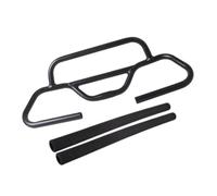 SheerFaring Manillar Tipo Mariposa de Aleación de Aluminio para Bicicletas de Montaña, Una Pieza de Repuesto Práctica con Empuñaduras de Espuma Y Revestimiento, 25.4 Mm