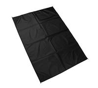 SheerFaring Manta de Bolsillo Y Compacta de Nailon 210T Impermeable para Camping Al Aire Libre. Esterilla de Playa Portátil E Impermeable. Tamaño, 140x150cm Negro