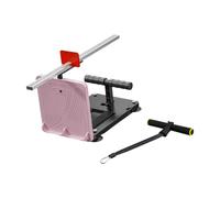 SheerFaring Medidor de Flexibilidad Y Alcance con Escala para Pruebas de Aptitud Física en Niños, Adultos Y Adolescentes, Pink W Tension Rope