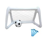 SheerFaring Mini Portería de Fútbol Infantil de PVC Inflable para Entrenamiento
