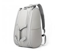 SheerFaring Mochila de Tenis Mochila Deportiva Bolsa de Raquetas Bolso de Pádel Portaequipaje de Uso Mixto para Hombre y Mujer Adecuada para Entrenamiento, Gris, Gris, 36-55L