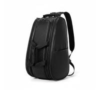 SheerFaring Mochila de Tenis Mochila Deportiva Bolsa de Raquetas Bolso de Pádel Portaequipaje de Uso Mixto para Hombre y Mujer Adecuada para Entrenamiento, Negro, Negro, 36-55L