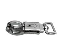 SheerFaring Mosquetón Antipánico con Argolla, Multifuncional, Práctico, Portátil, Resistente, con Cuerda, Seguro.