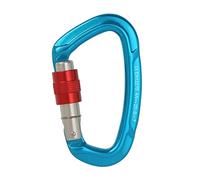 SheerFaring Mosquetones de Escalada con Bloqueo de Rosca, Clips de Mosquetón para Escalada en Roca de 25 KN, Mosquetones Resistentes con Anilla en D para