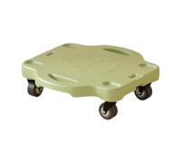 SheerFaring Patinetes con Asas, Tablas para Sentarse, Material Didáctico para Educación Física Y Deportes, Patinetes para Sentarse, Tabla de Suelo para Gimnasio E, Verde, L