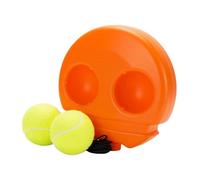 SheerFaring Pelota de Entrenamiento de Tenis con Cuerda, Base para Dispositivo de Práctica de Tenis para Un Solo, Ayuda de Entrenamiento de Tenis para INT, con 2 Bolas