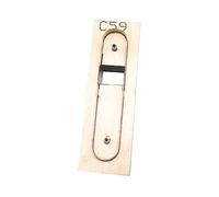 SheerFaring Plantilla para Troquelar Madera Y Cuero, Organizador de Cables de Datos para Auriculares (Mismo).